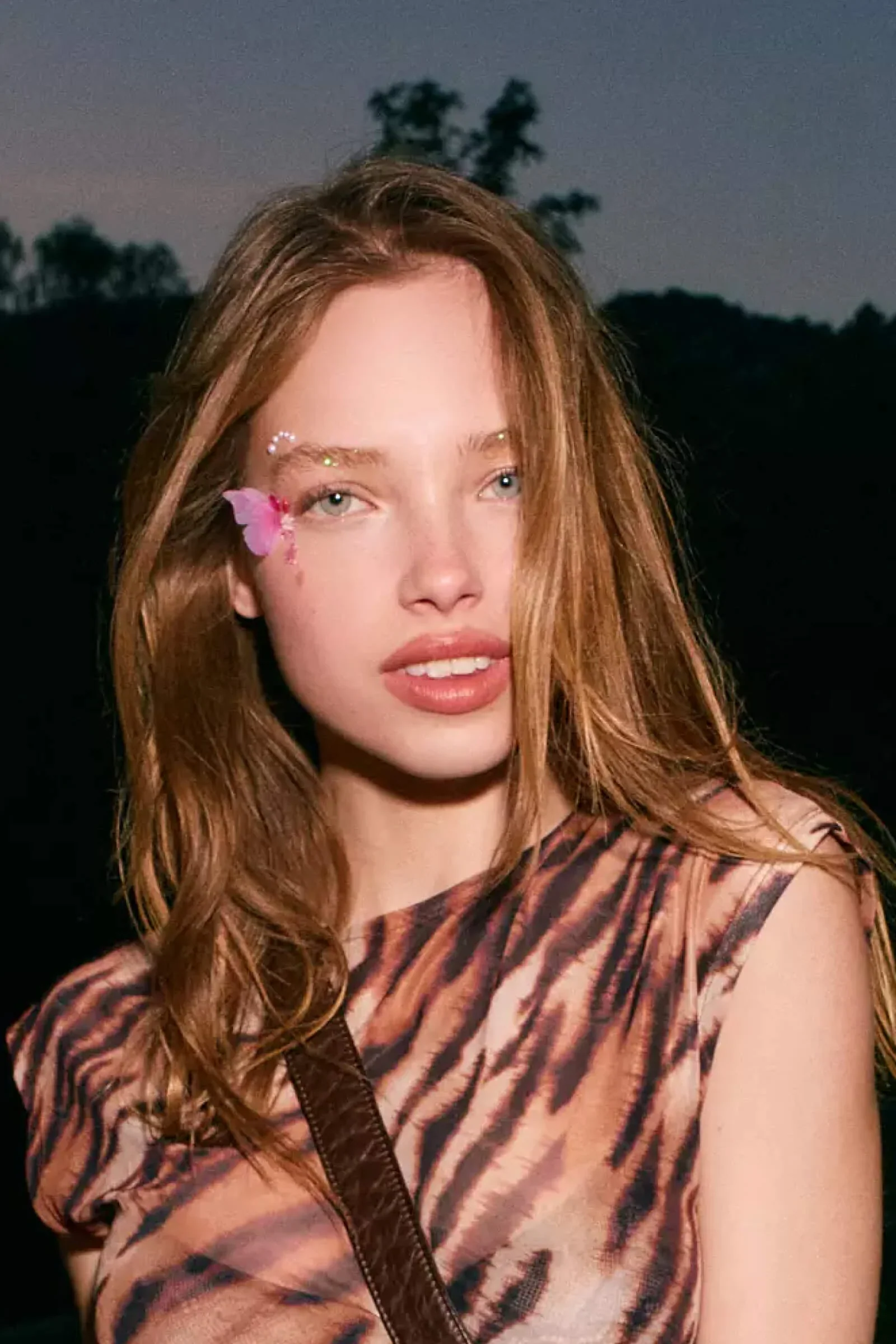 Face Adornments Crystal Bloom - Image 2