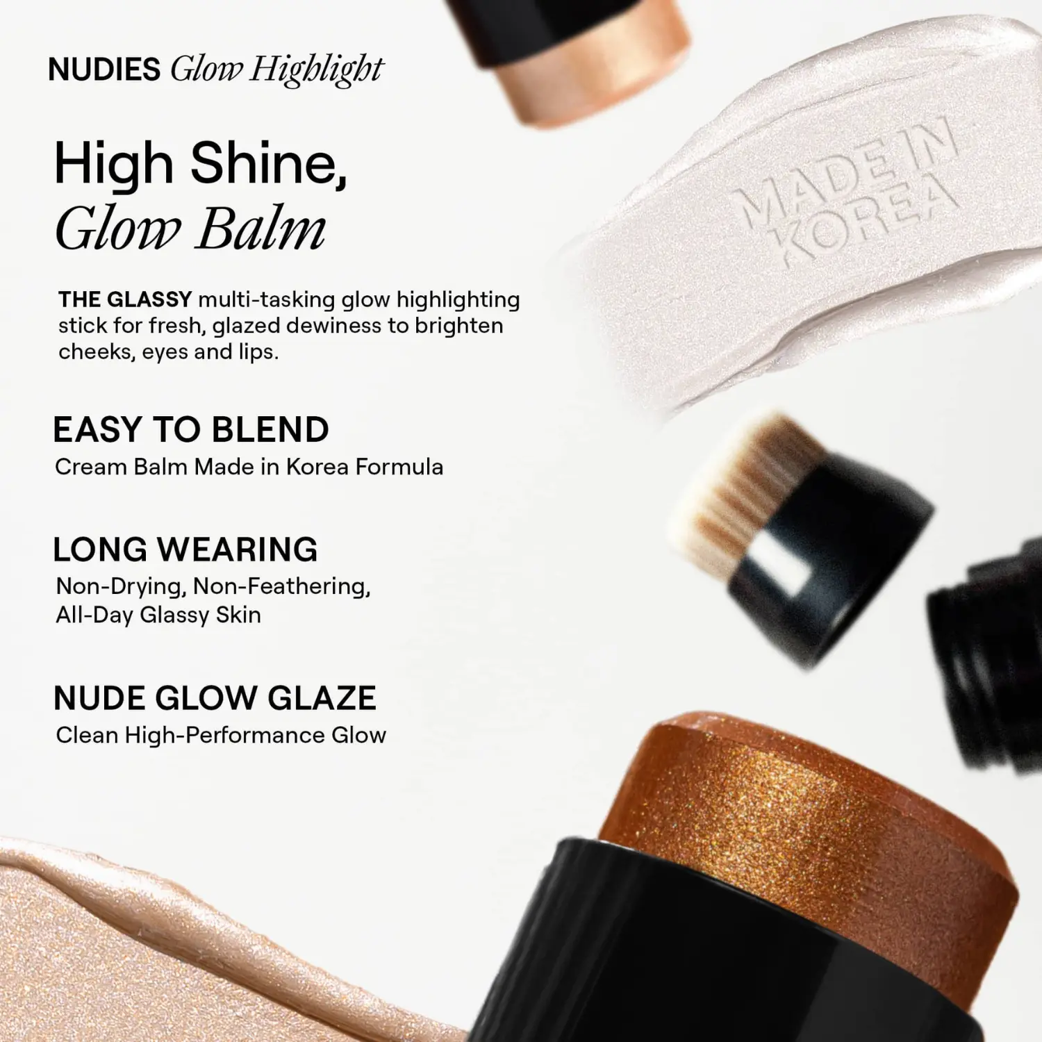 Nudies Glow Highlighter Stick Illumi-Naughty - Image 5