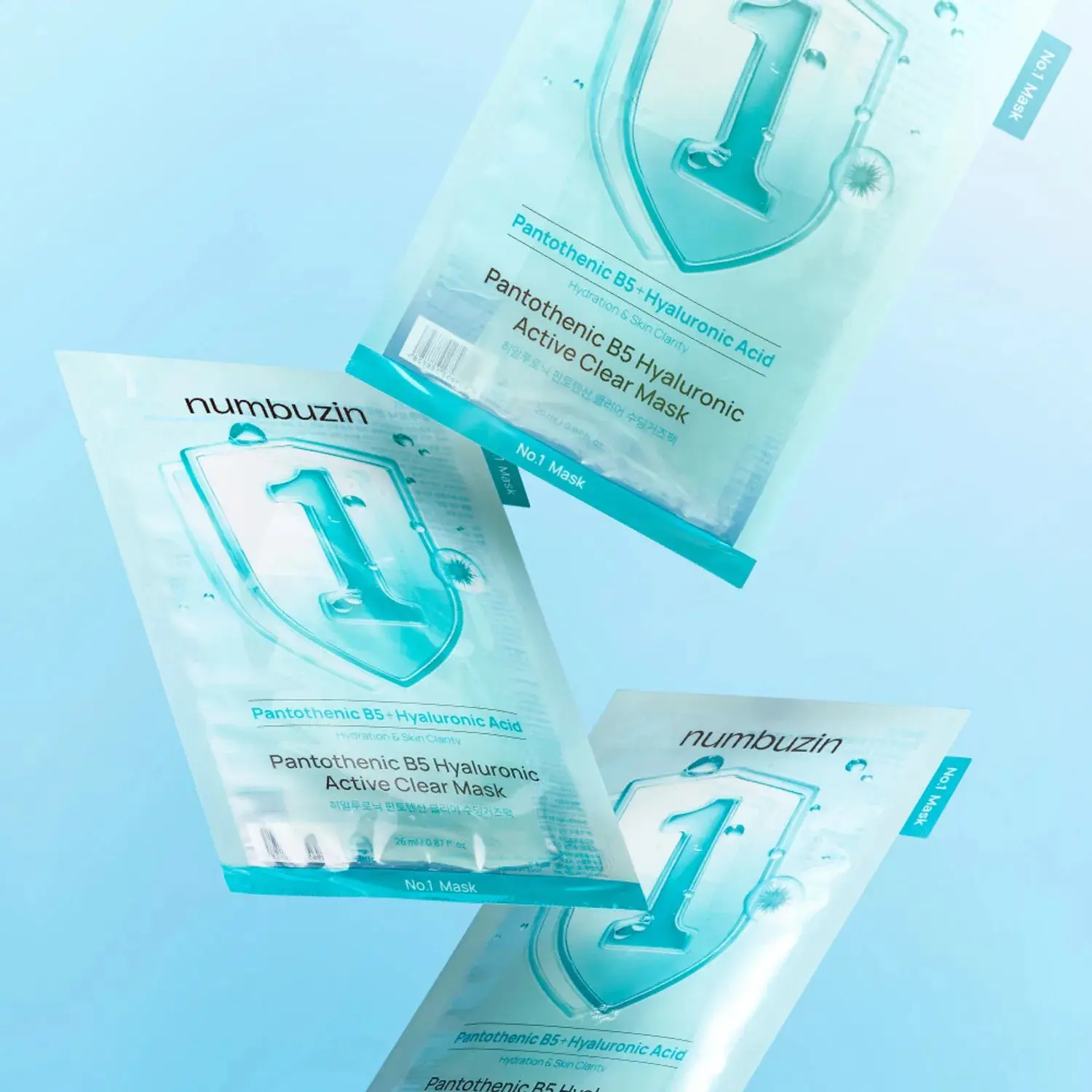 No.1 Pantothenic B5 Hyaluronic Active Clear Mask - Image 6