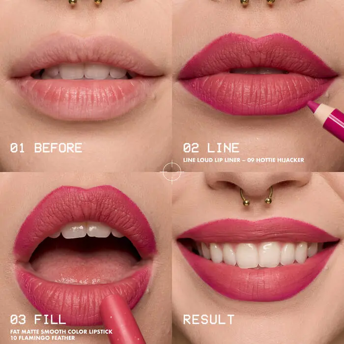Fat Matte Smooth Color Lipstick Scarlet Snuggles - Image 4