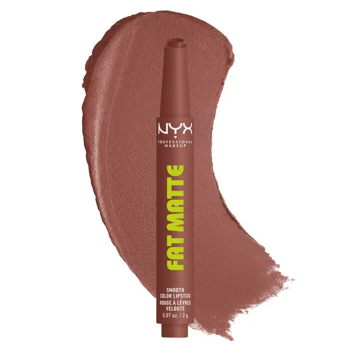 Fat Matte Smooth Color Lipstick Toasty Taupe