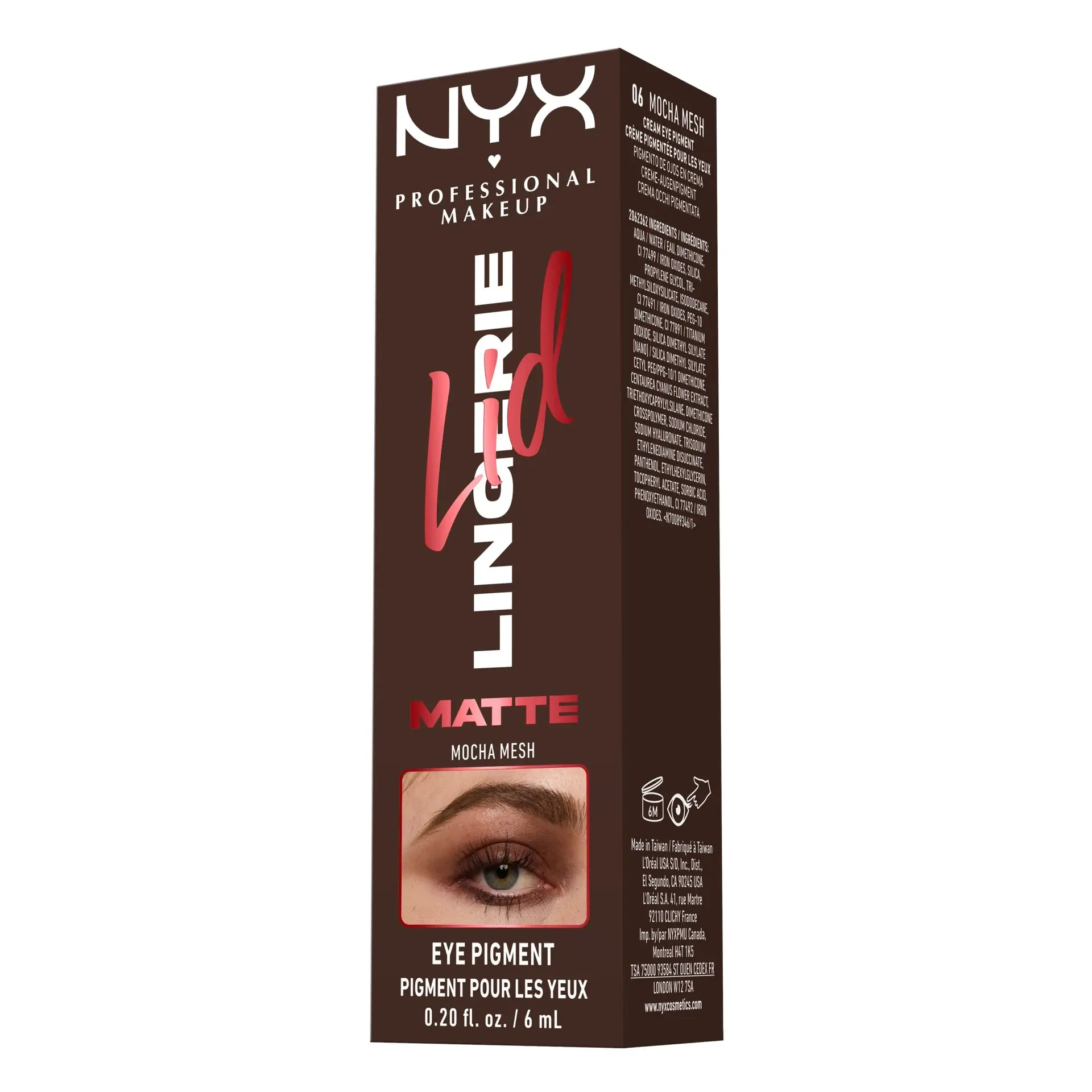 Lid Lingerie Cream Eye Pigment 06 Mocha Mesh - Image 13