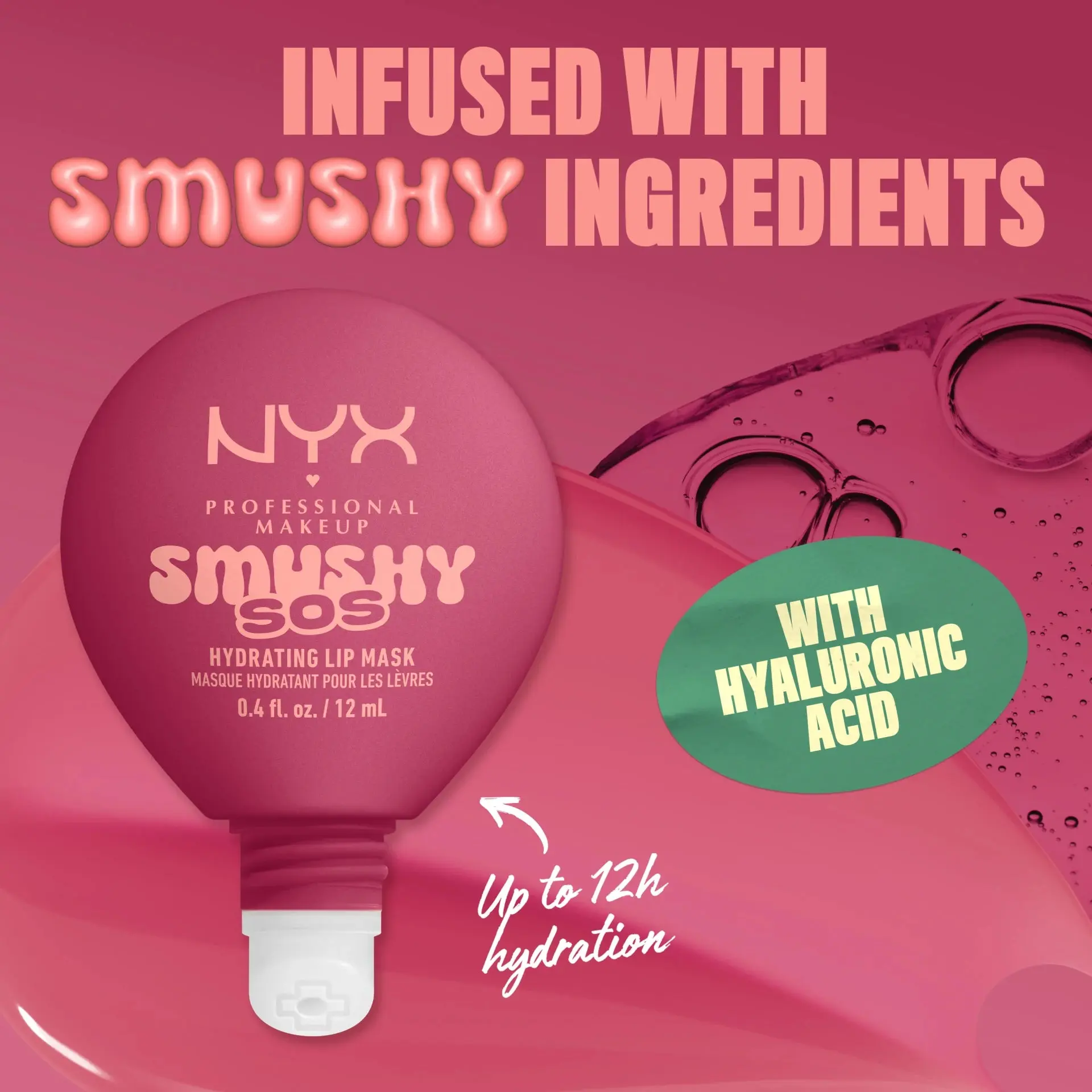 Smushy SOS Lip Mask 06 Rose Recharge - Image 2