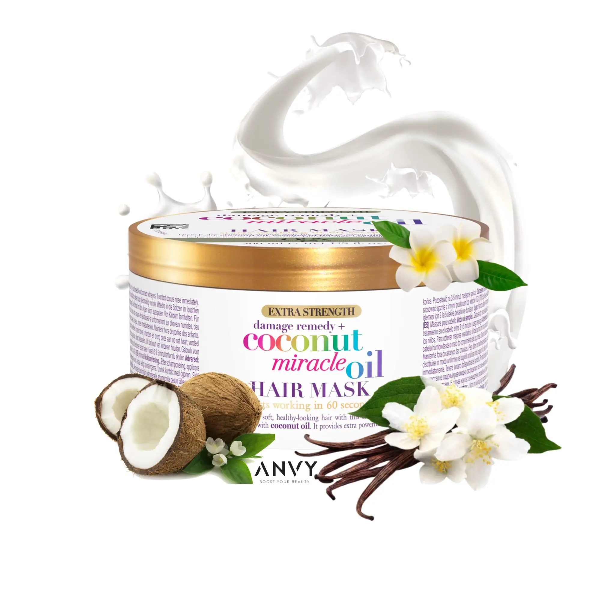 Extra Strength Damage Remedy and Coconut Miracle Oil Mask - Image 2