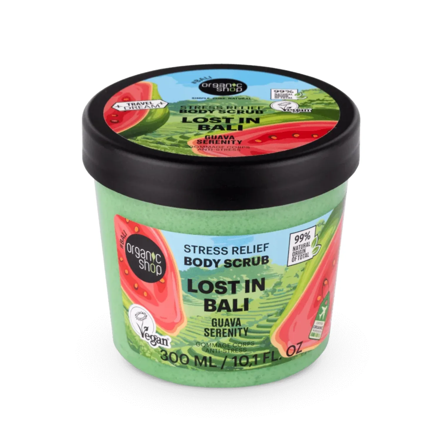 Body Scrub Lost In Bali Stress Relief Guava Serenity