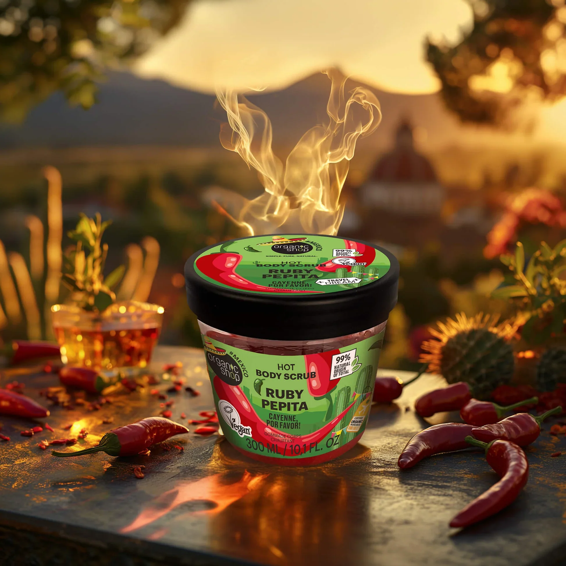 Body Scrub Ruby Pepita Hot Cayenne Por Favor! - Image 2