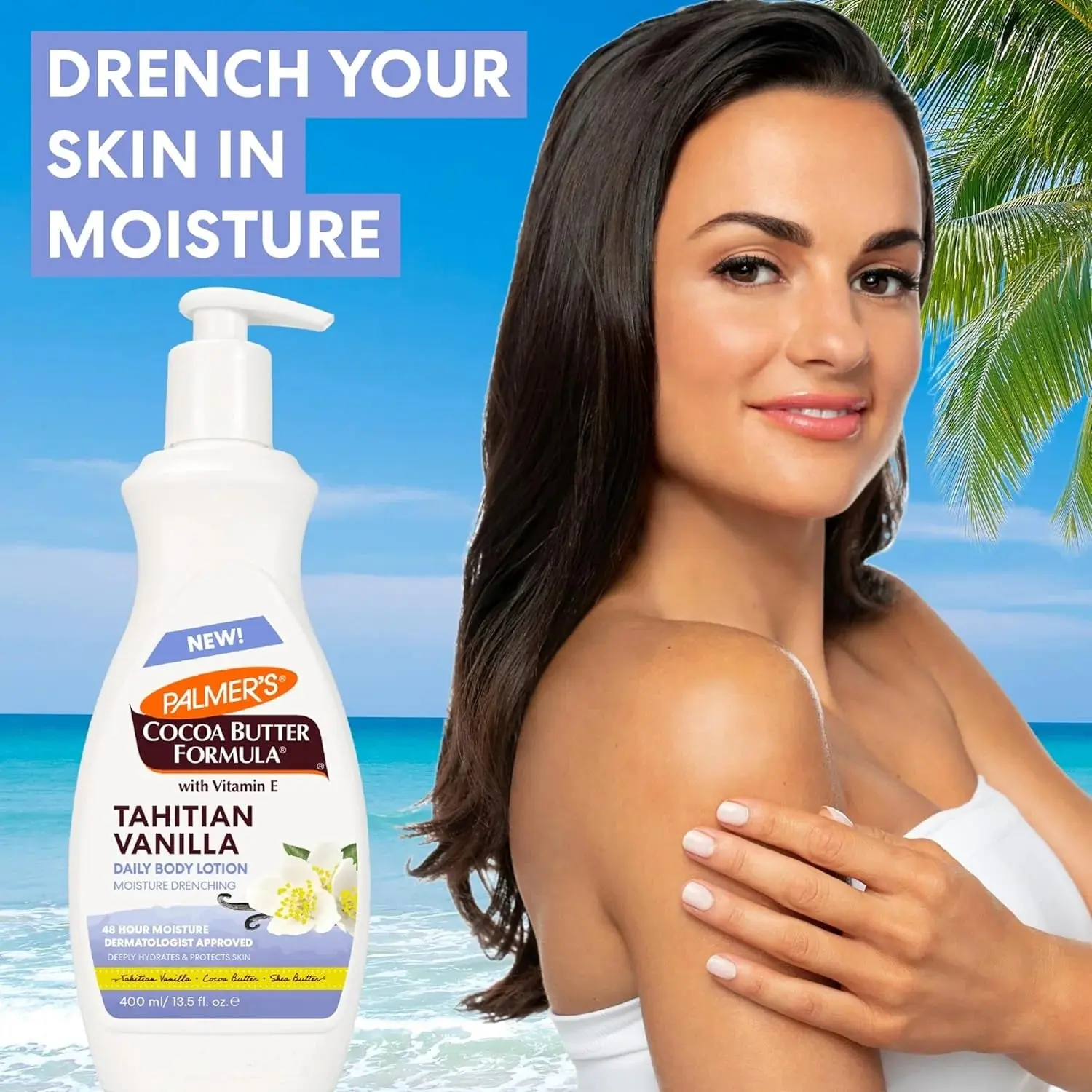 Cocoa Butter Formula Tahitian Vanilla Body Lotion - Image 2