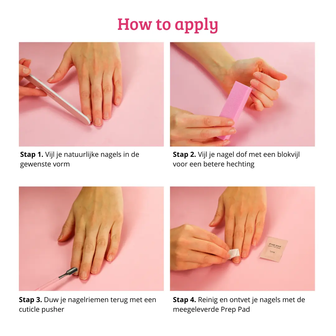 Press On French Nails Black Marble - Image 6