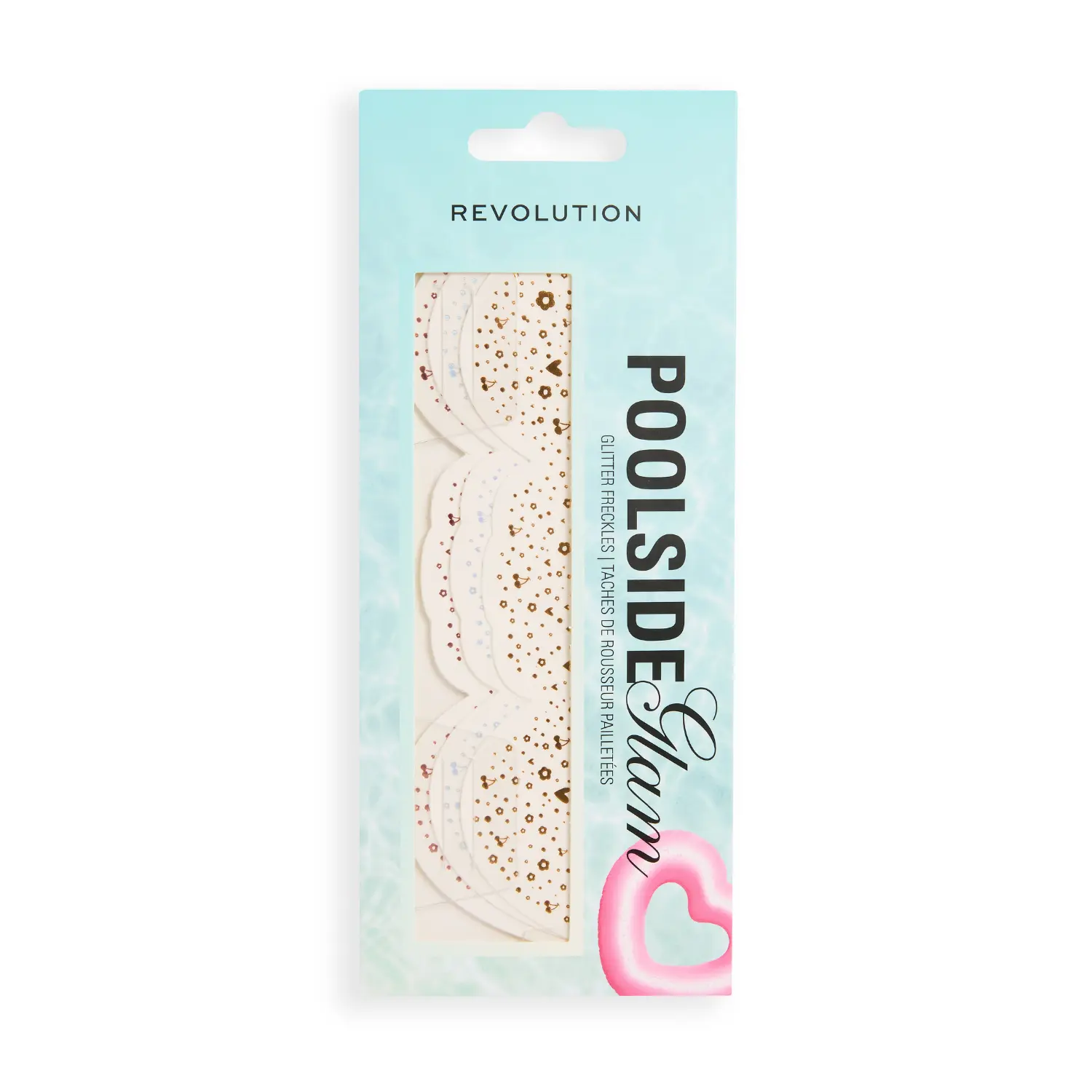 Poolside Neon Glitter Temporary Freckle Tattoos - Image 4