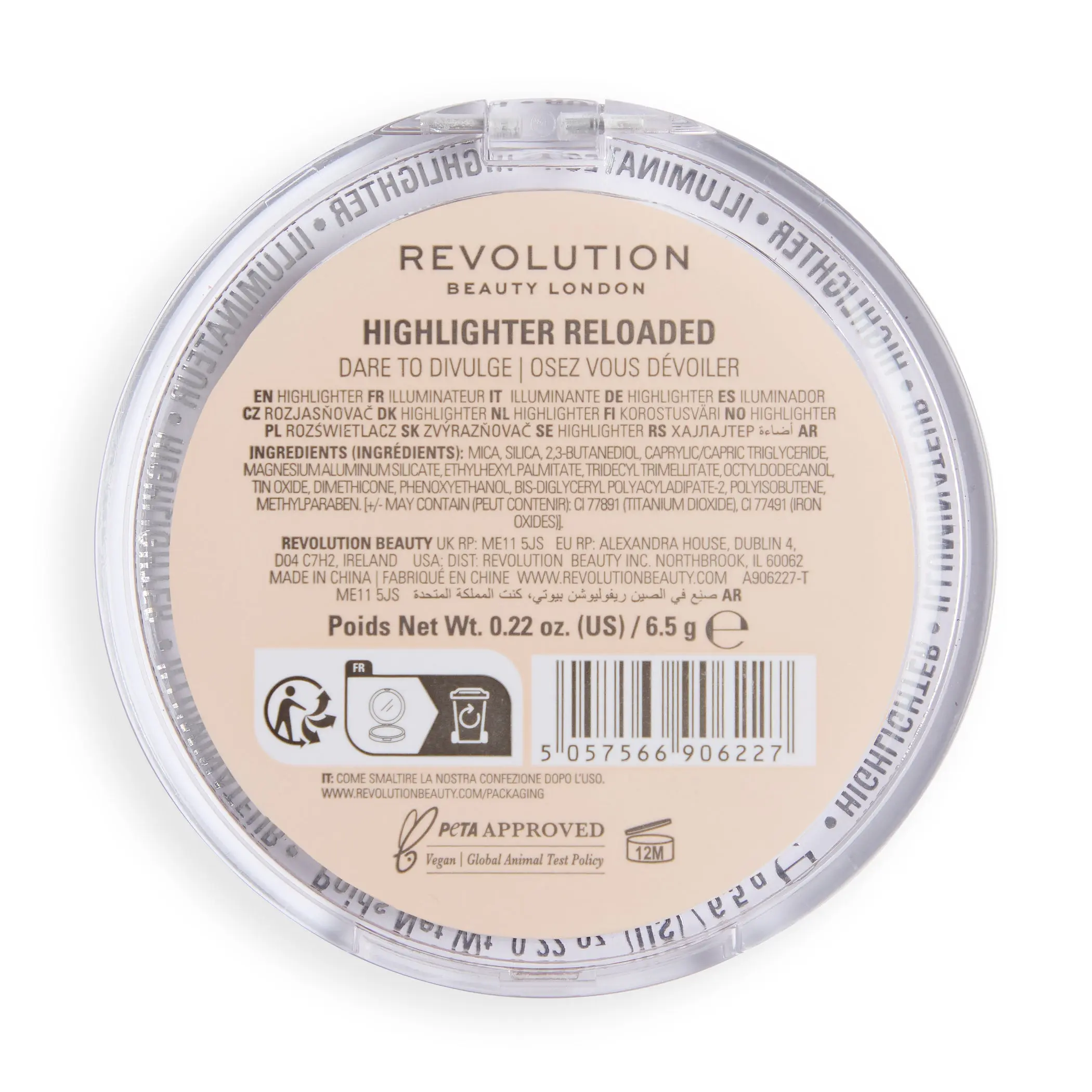 Reloaded Highlighter Dare To Divulge Talc Free - Image 5
