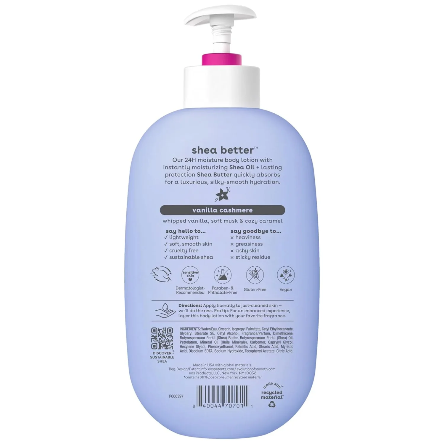 Shea Better Body Lotion Vanilla Cashmere - Image 5