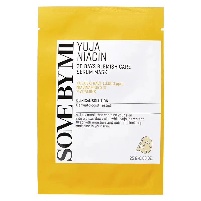 Yuja Niacin Brightening 30 Days Blemish Care Serum Mask