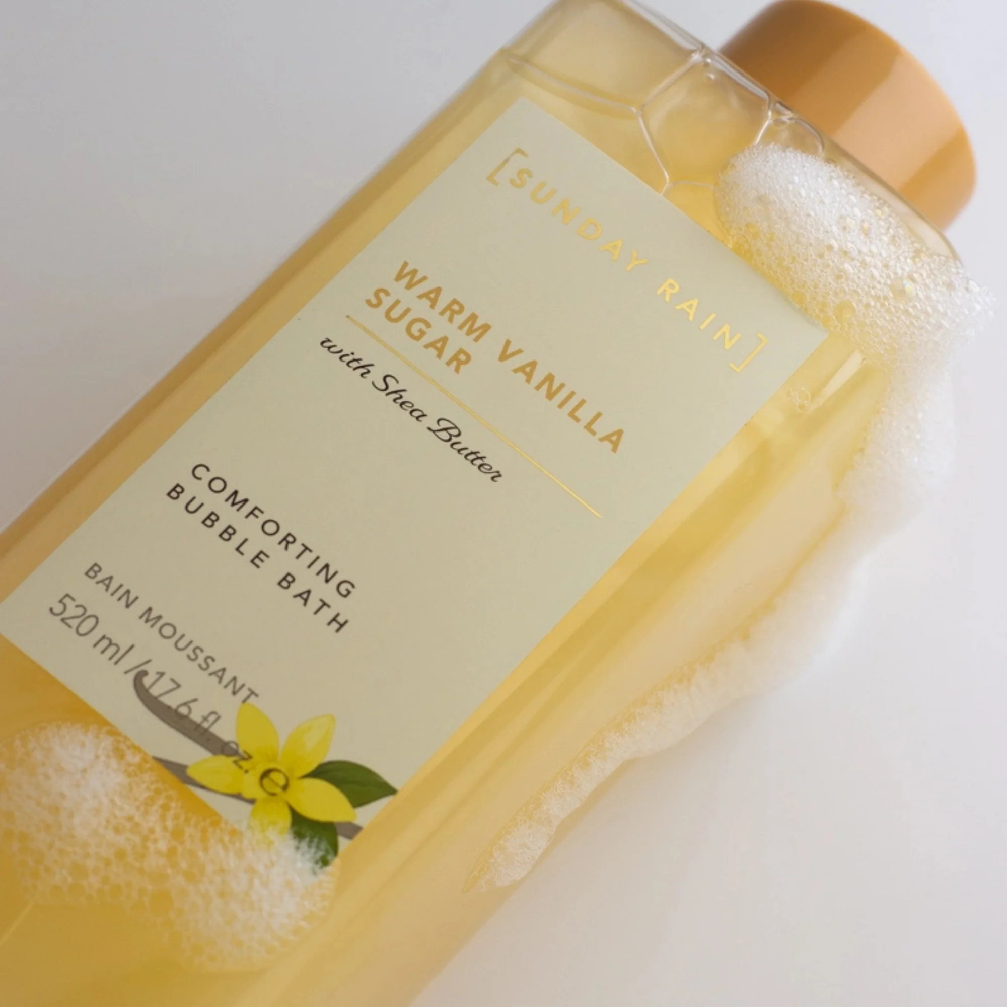Warm Vanilla Sugar Bubble Bath 520 ml. - Image 2