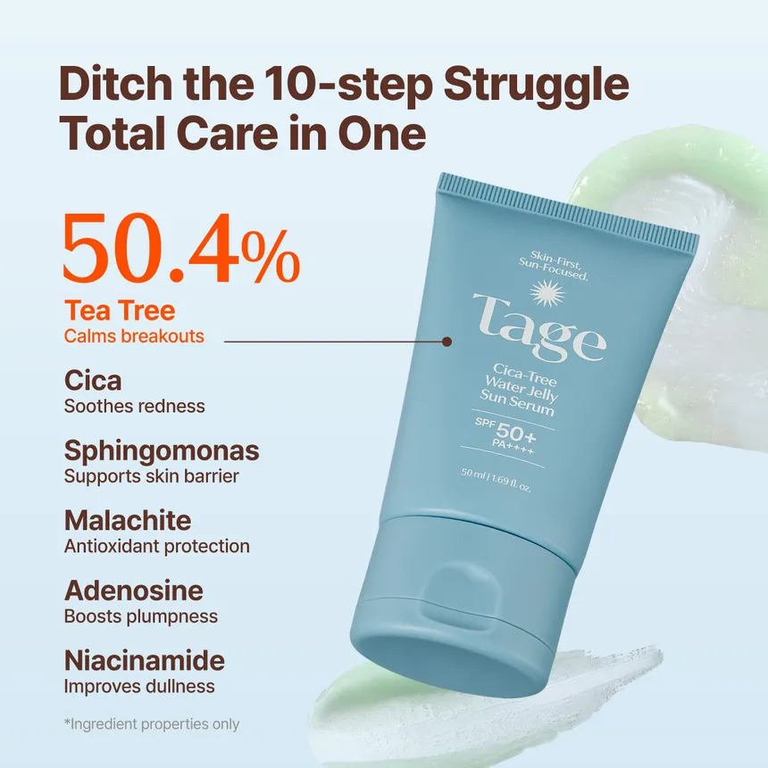 Cica-Tree Water Jelly Sun Serum - Image 3