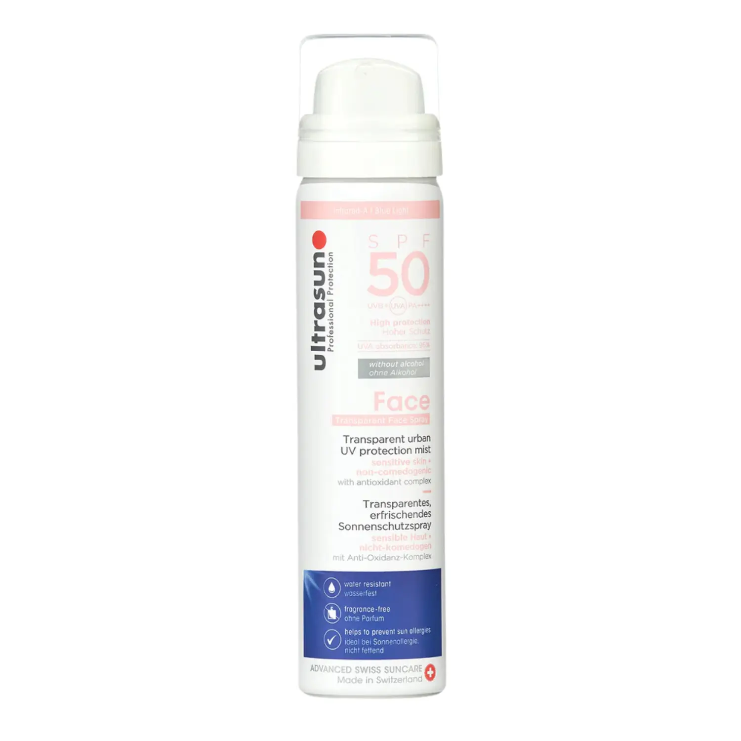 UV Face & Scalp Mist SPF 50 75 ml.