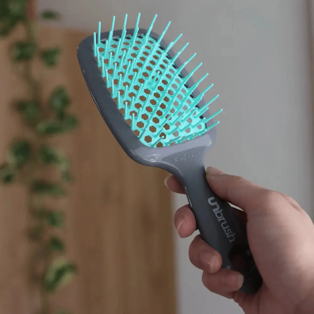 Detangling Hair Brush Aurora Teal - Image 2