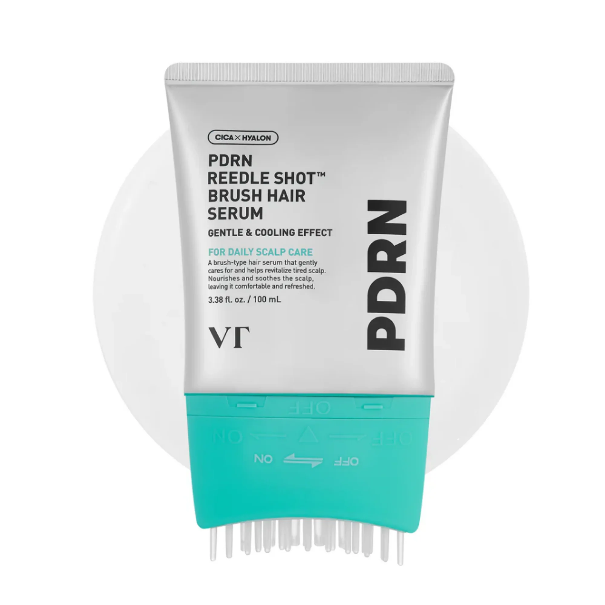 PDRN Reedle Shot Brush Hair Serum