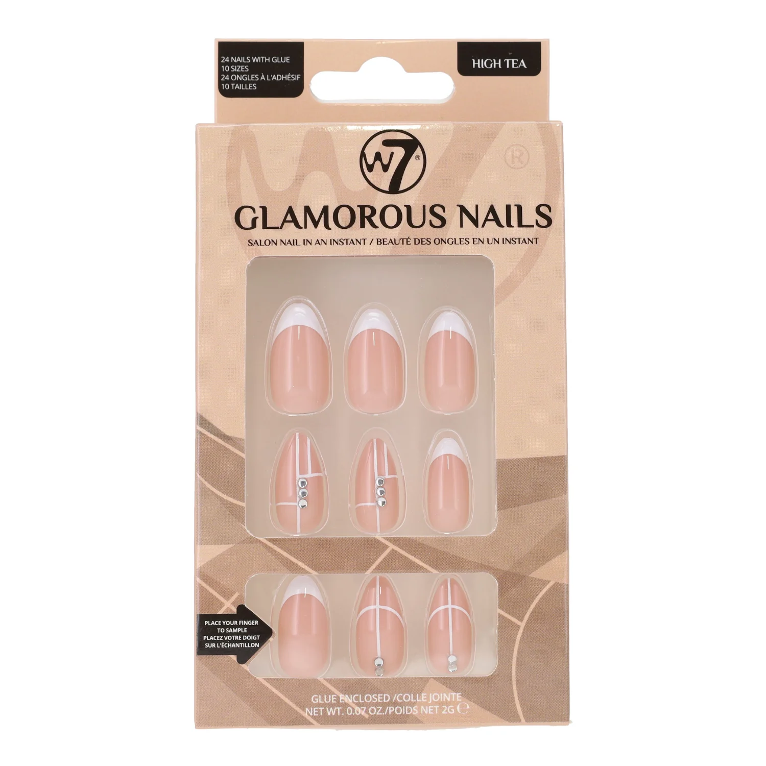 Glamorous Press-On Nails High Tea