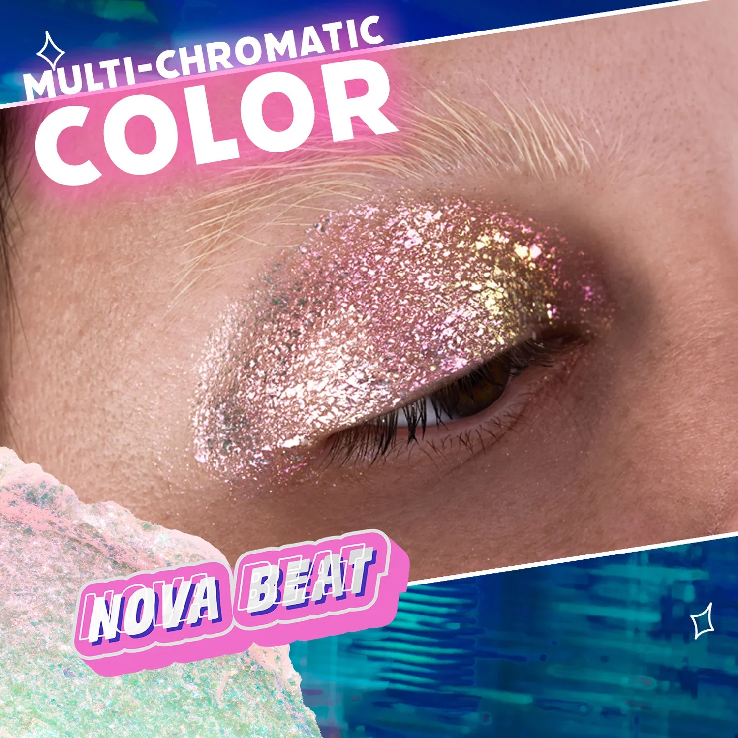 Chameleon Chrome Eyeshadow Foil Nova Beat - Image 3