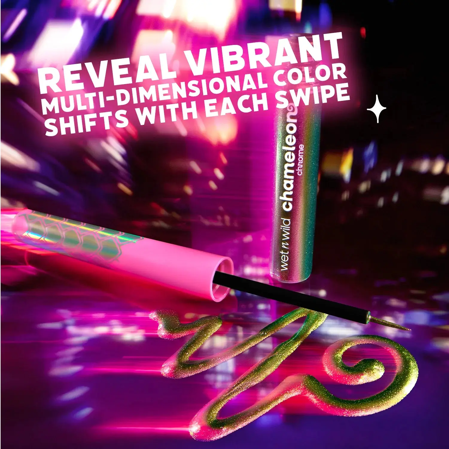 Chameleon Chrome Liquid Eyeliner Galaxy Dancer - Image 4