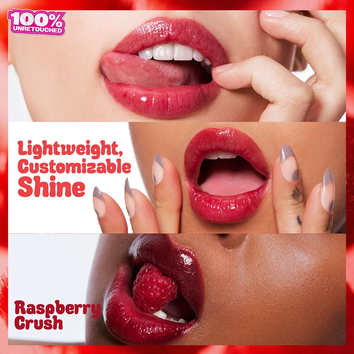 Jelly Drip Lip Glaze Rasberry Crush - Image 3
