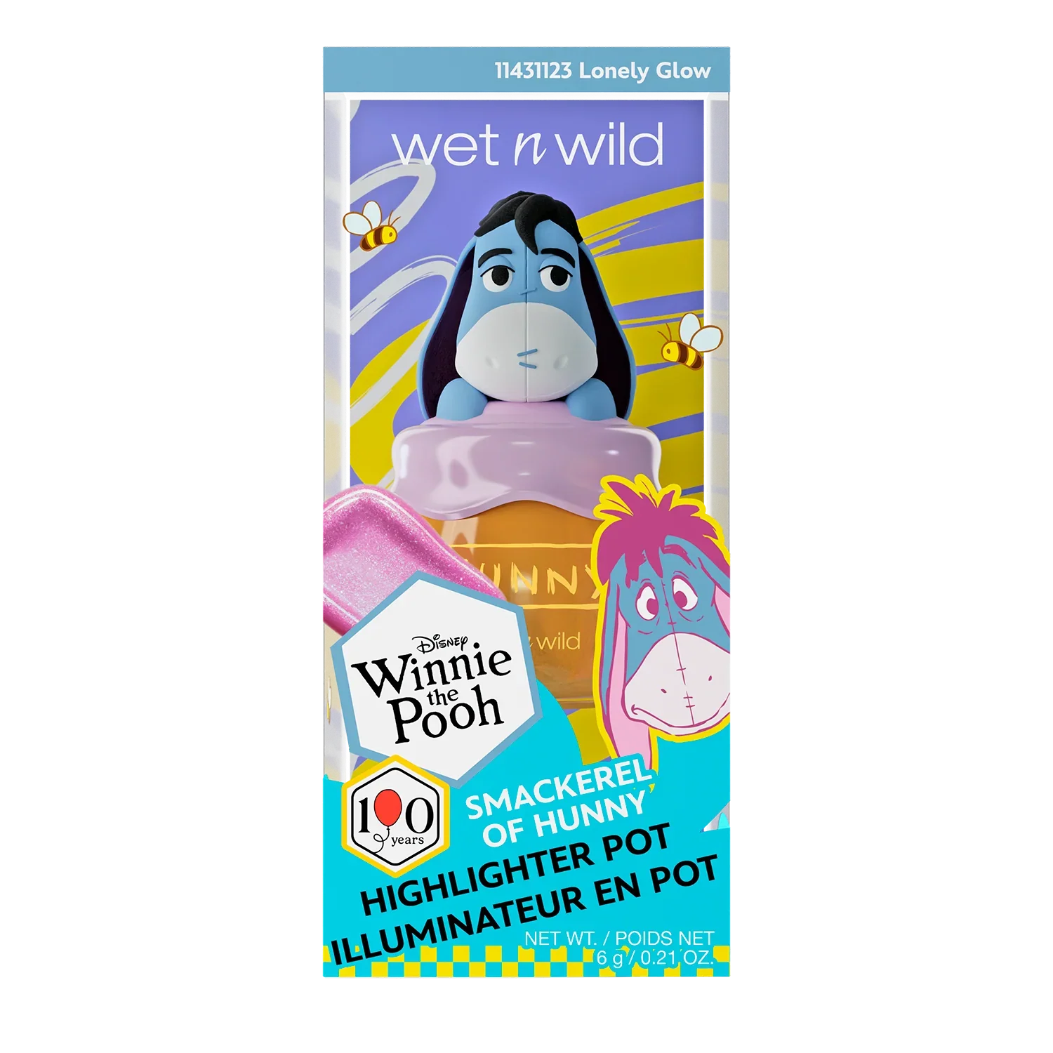 x Winnie The Pooh Smackerel Of Hunny Highlighter Pot Lonely Glow - Image 6